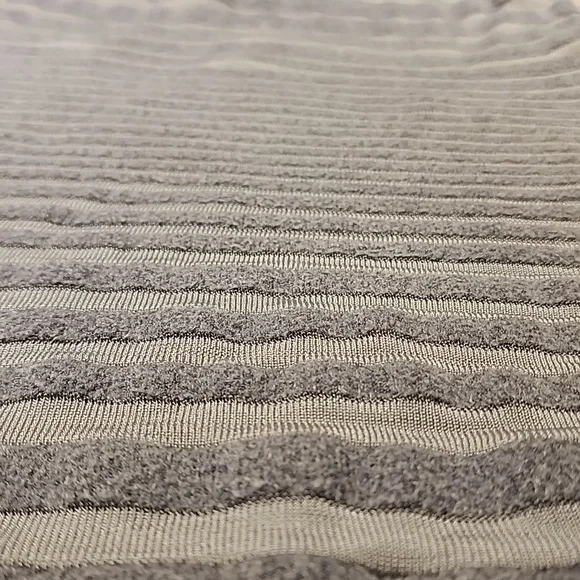 Alexander Wang Bodycon Skirt Engineered Stripe Grey XS - Picture 3 of 9